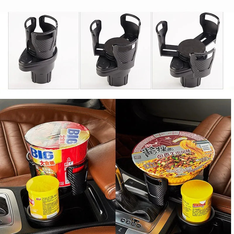 Dual Slot Car Cup Holder