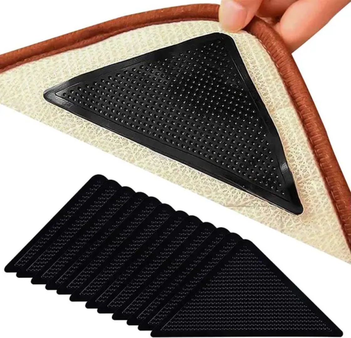 4pcs Antiskid Washable Carpet Grippers