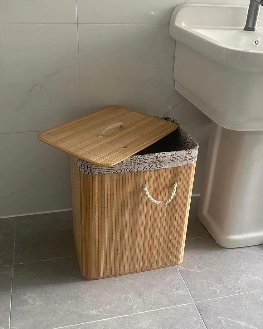 Bamboo Laundry Basket Sale