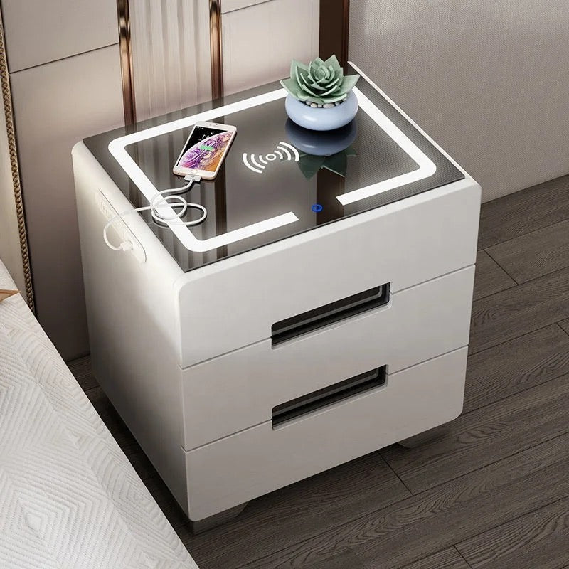 Smart Bluetooth LED Bedside Cabinet Sale