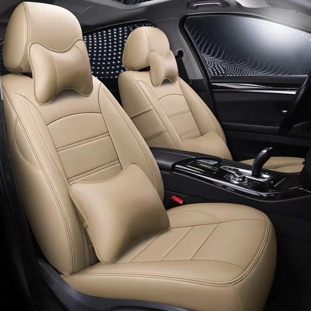 Leather car seat covers