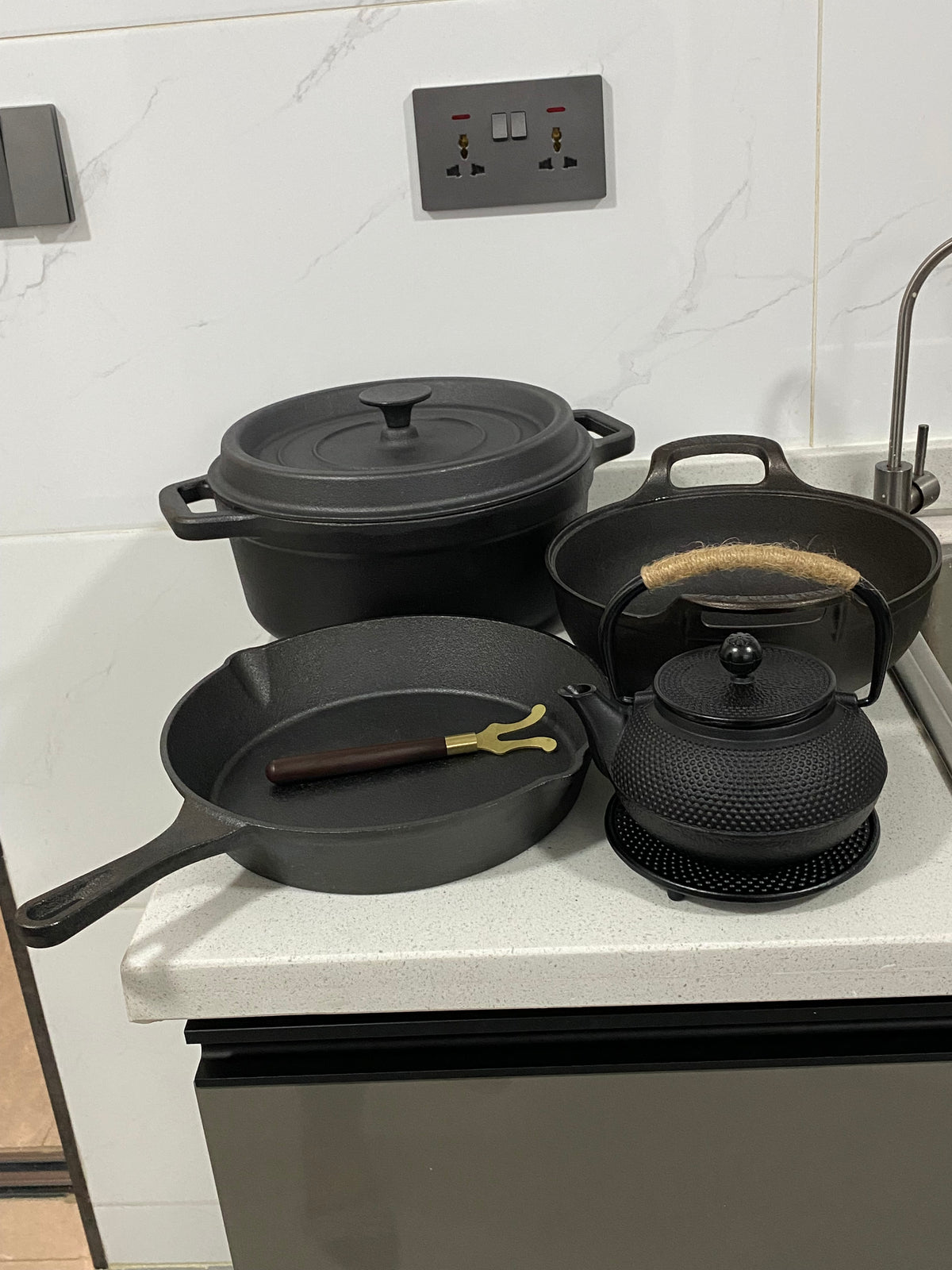 Cast Iron Cookware Set Sale