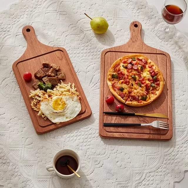 Wood Pizza Plate/ Square Cheese board