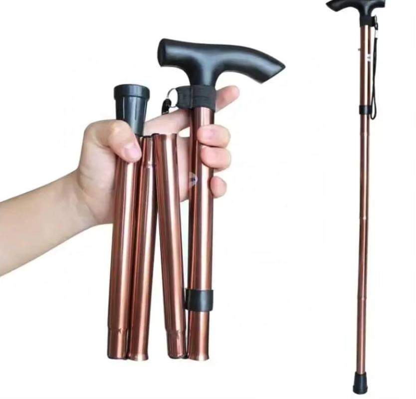 Foldable walking stick