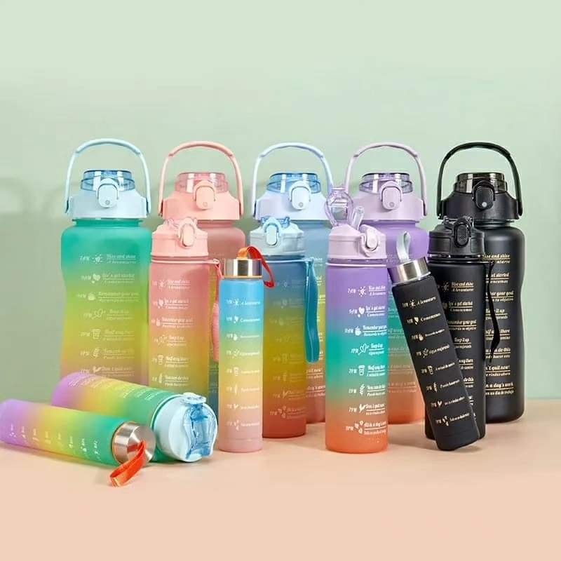 3in 1 Water Bottles Set