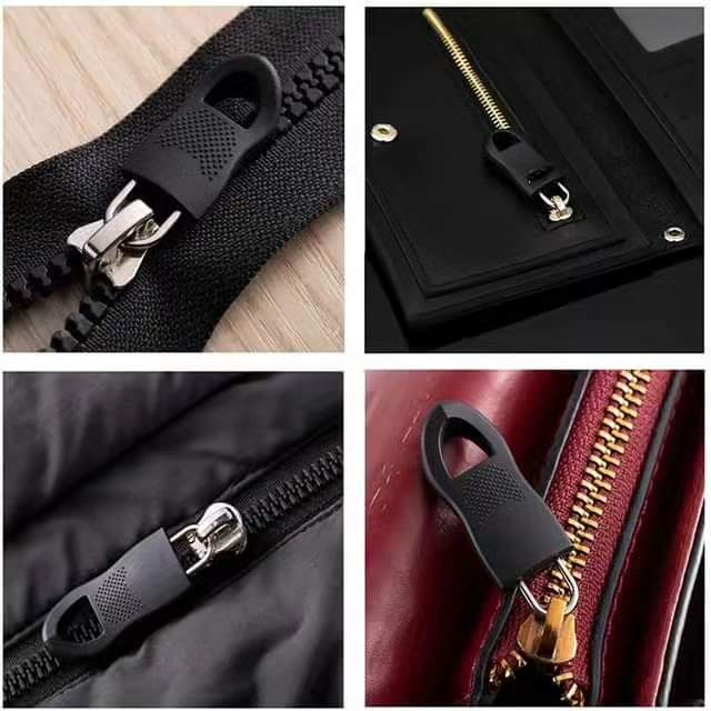 Detachable metal zipper