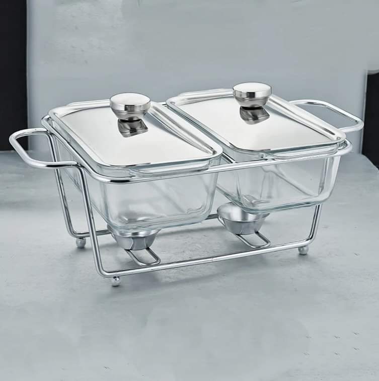 2 PC CHAFFING DISH