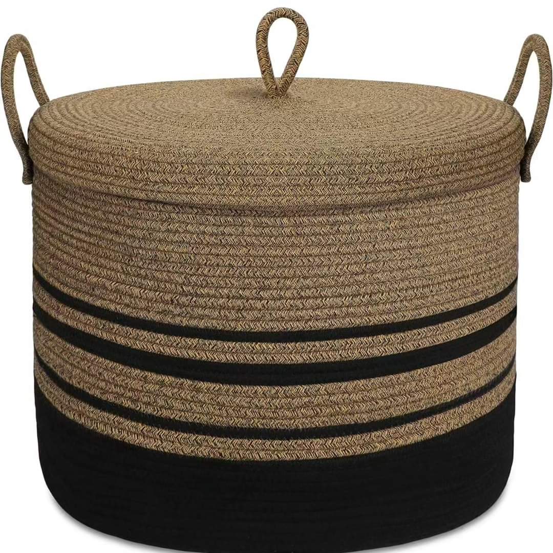 Cotton rope basket