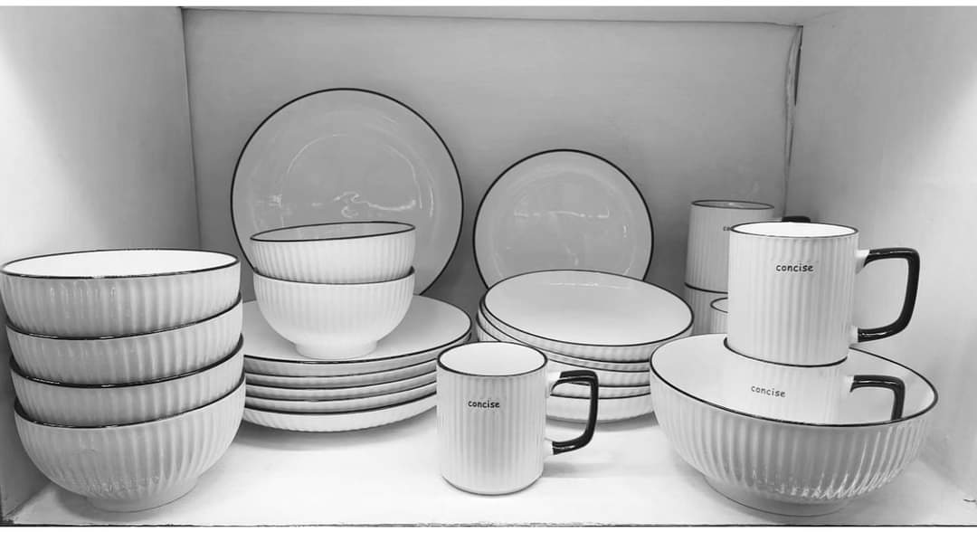 24pc Japanese dinner set