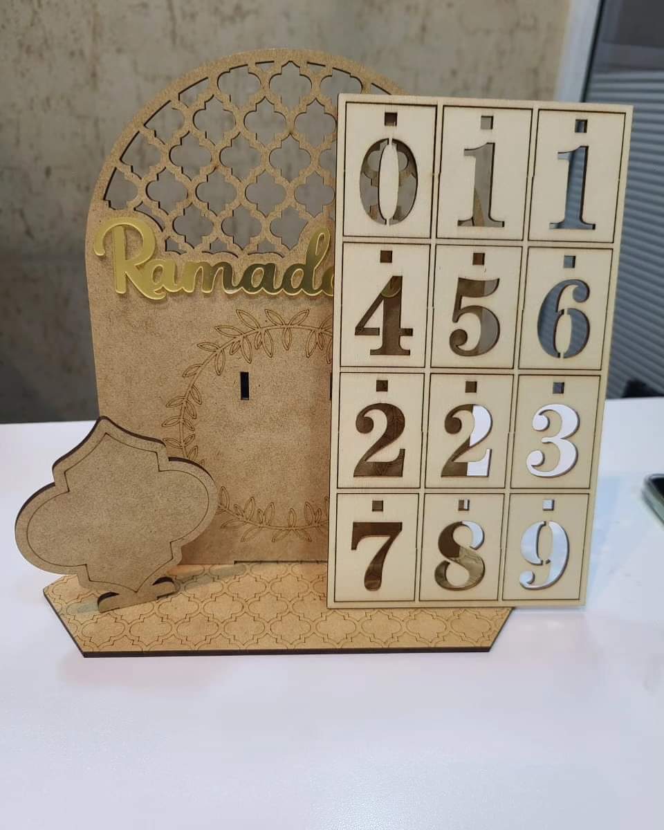 Acrylic Ramadan Calendar