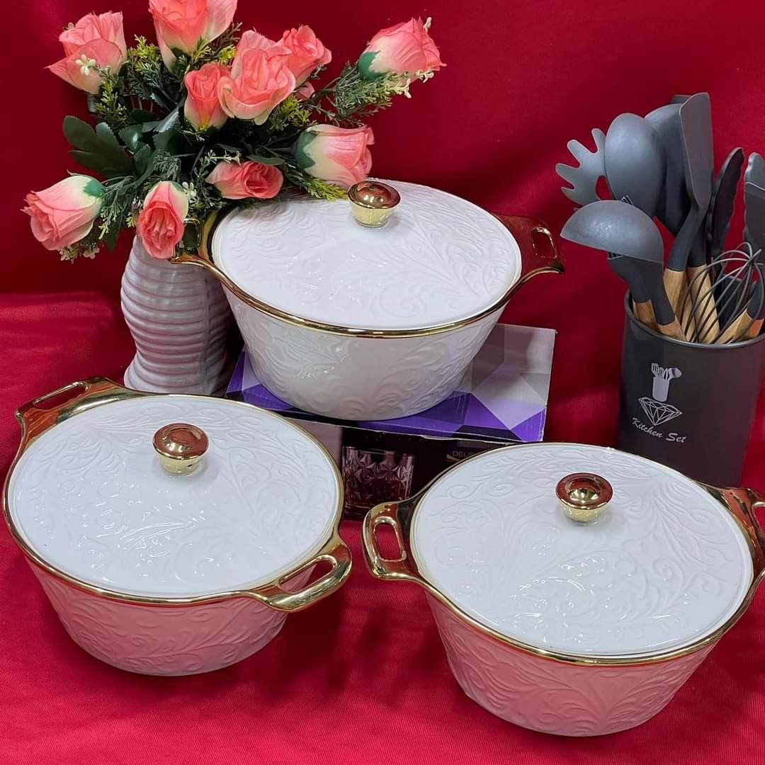 3pc serving dishes