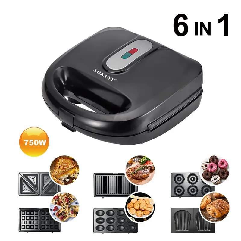 6 in 1 Sandwich maker set sale