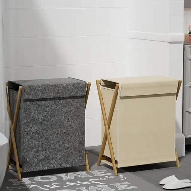 Foldable laundry hamper