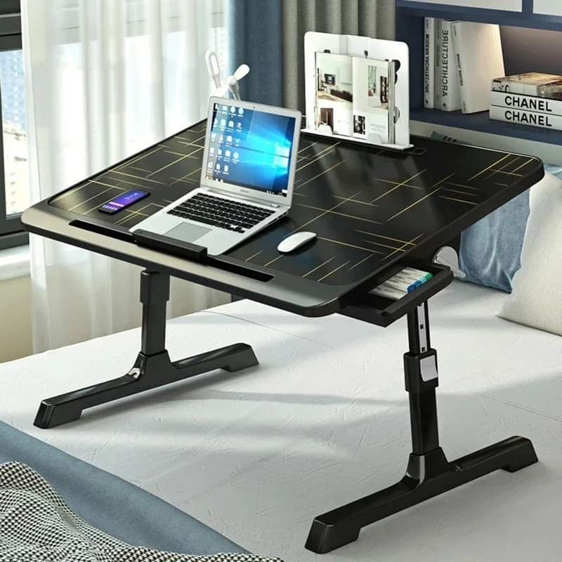 Adjustable laptop desk