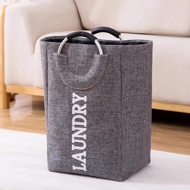 Foldable laundry basket