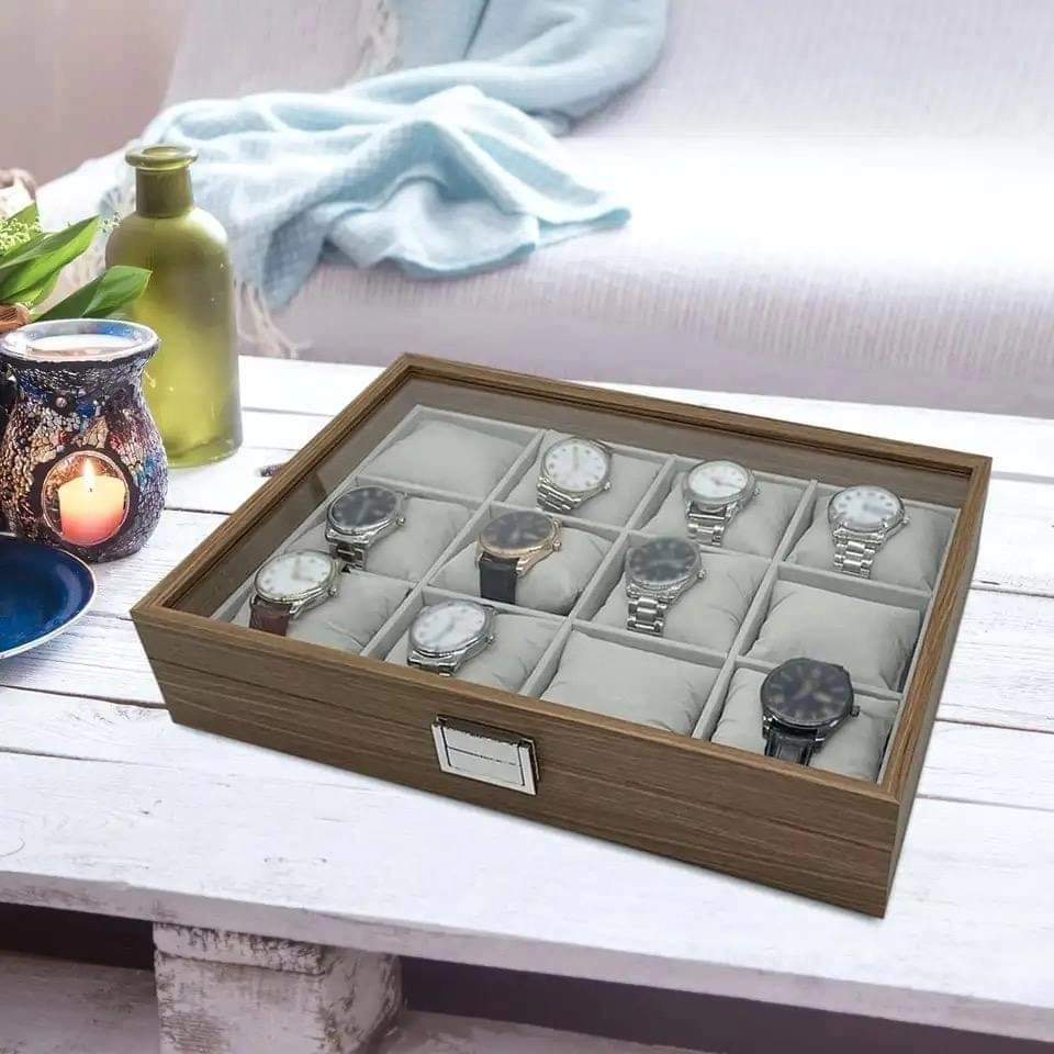 Wooden watch organizers