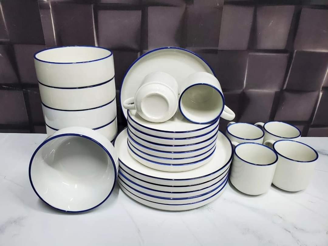 24pc Ceramic Dinner Set