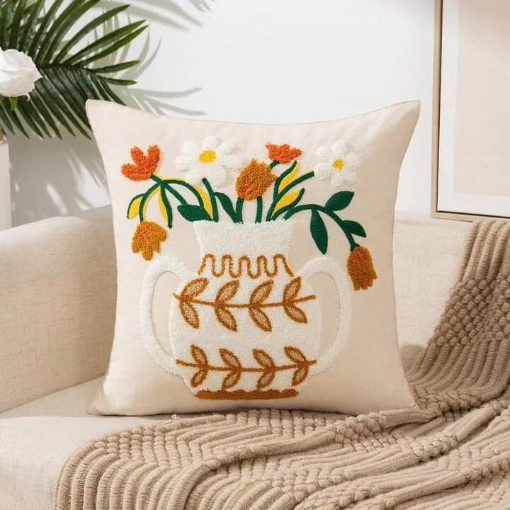 Boho pillow cover