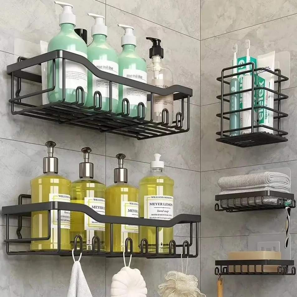 5pcs bathroom organizer