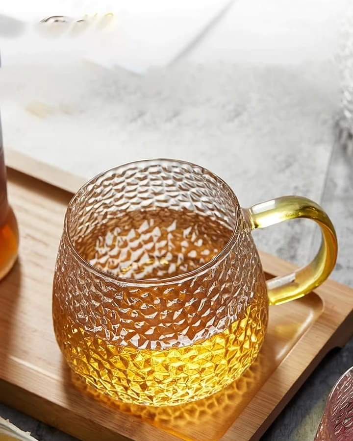 Hammer pattern coffee cup