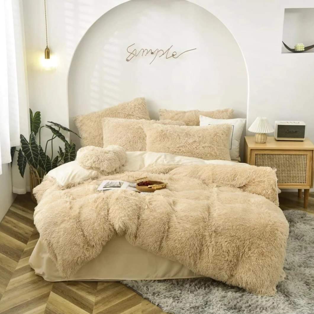 Velvet plush Fluffy duvet