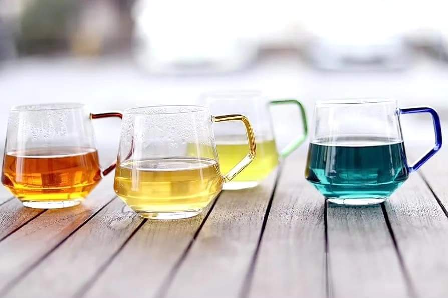 4pcs glass cup