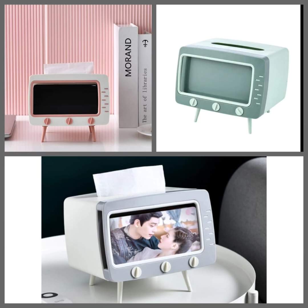 TV serviette dispenser