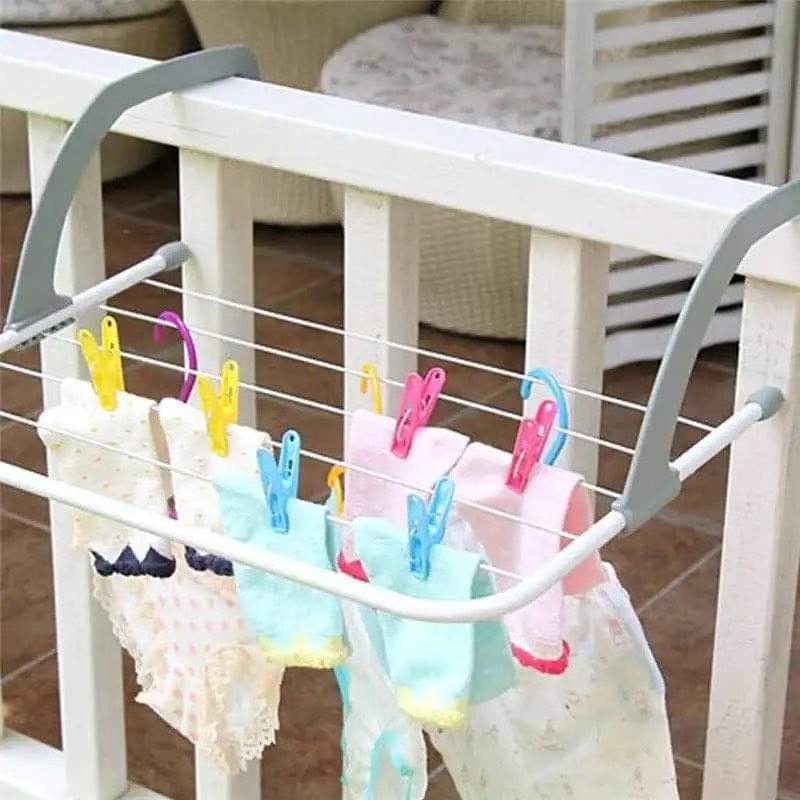 Outdoor drying rack