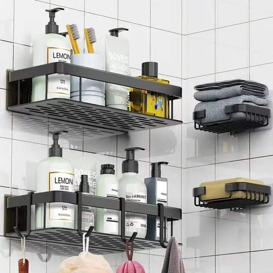 4pcs set Shower caddy shelf
