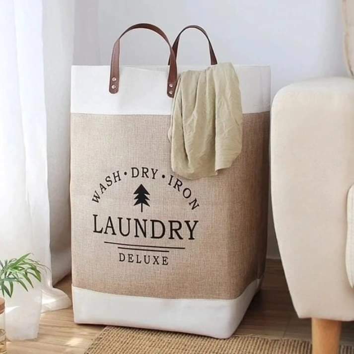 Storage laundry basket