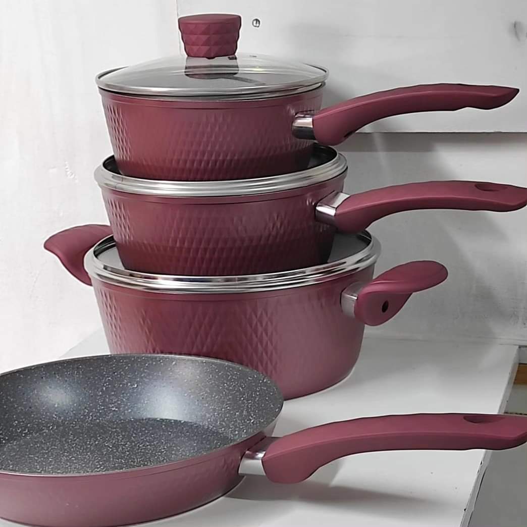 7pcs granite non-stick cookware