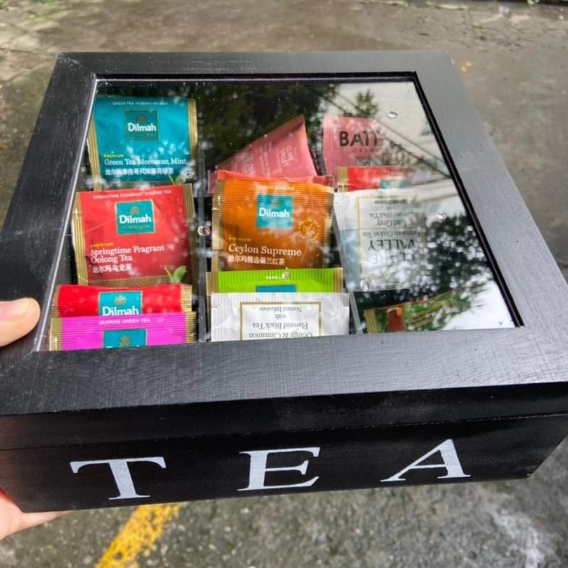 9Grid Tea bag organizer