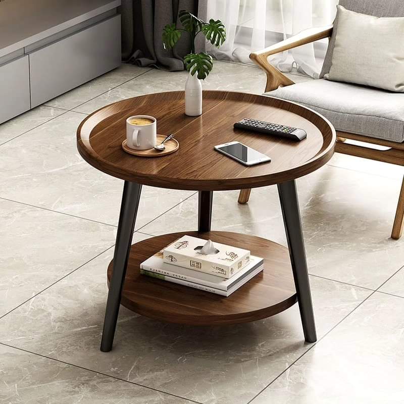 Bamboo Round Coffee Table