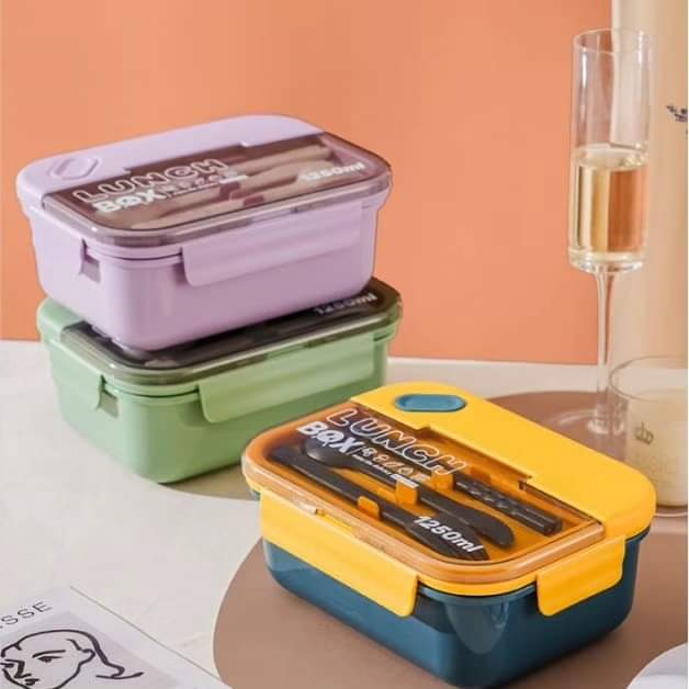 3 Grid Lunch Box