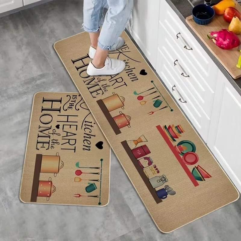 2pcs kitchen mats