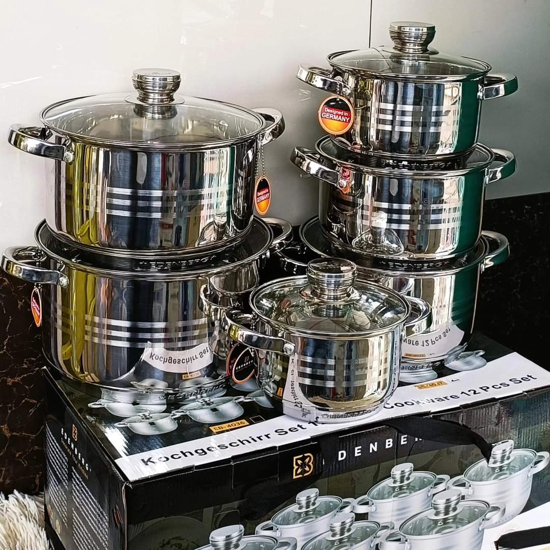 Stainless steel cookware set