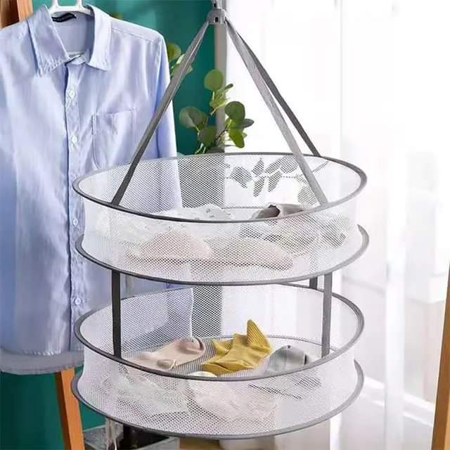 Clothes Drying Basket Hanging Net Pocket/Laundry