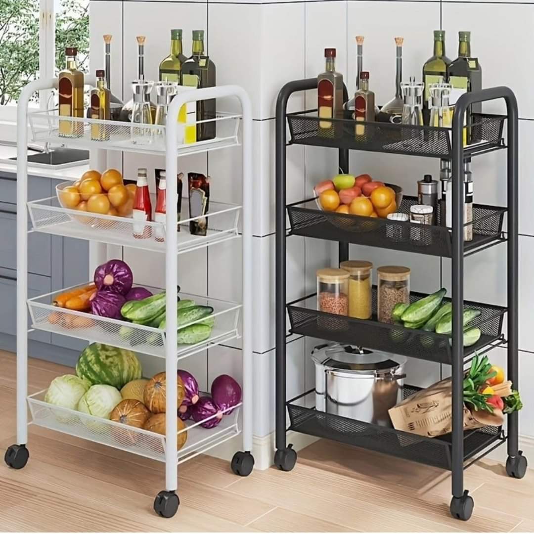 4 layer Storage trolley