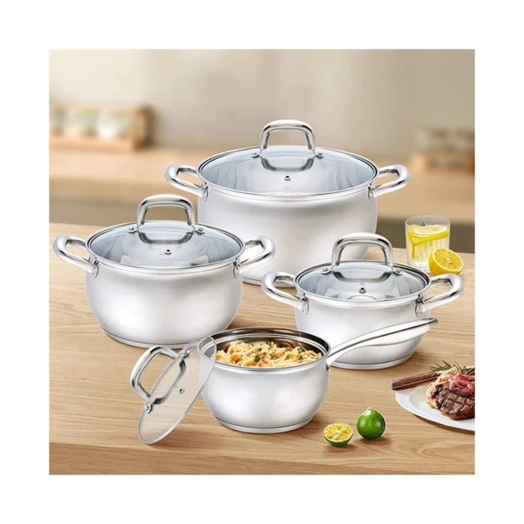 Stainless steel cookware set