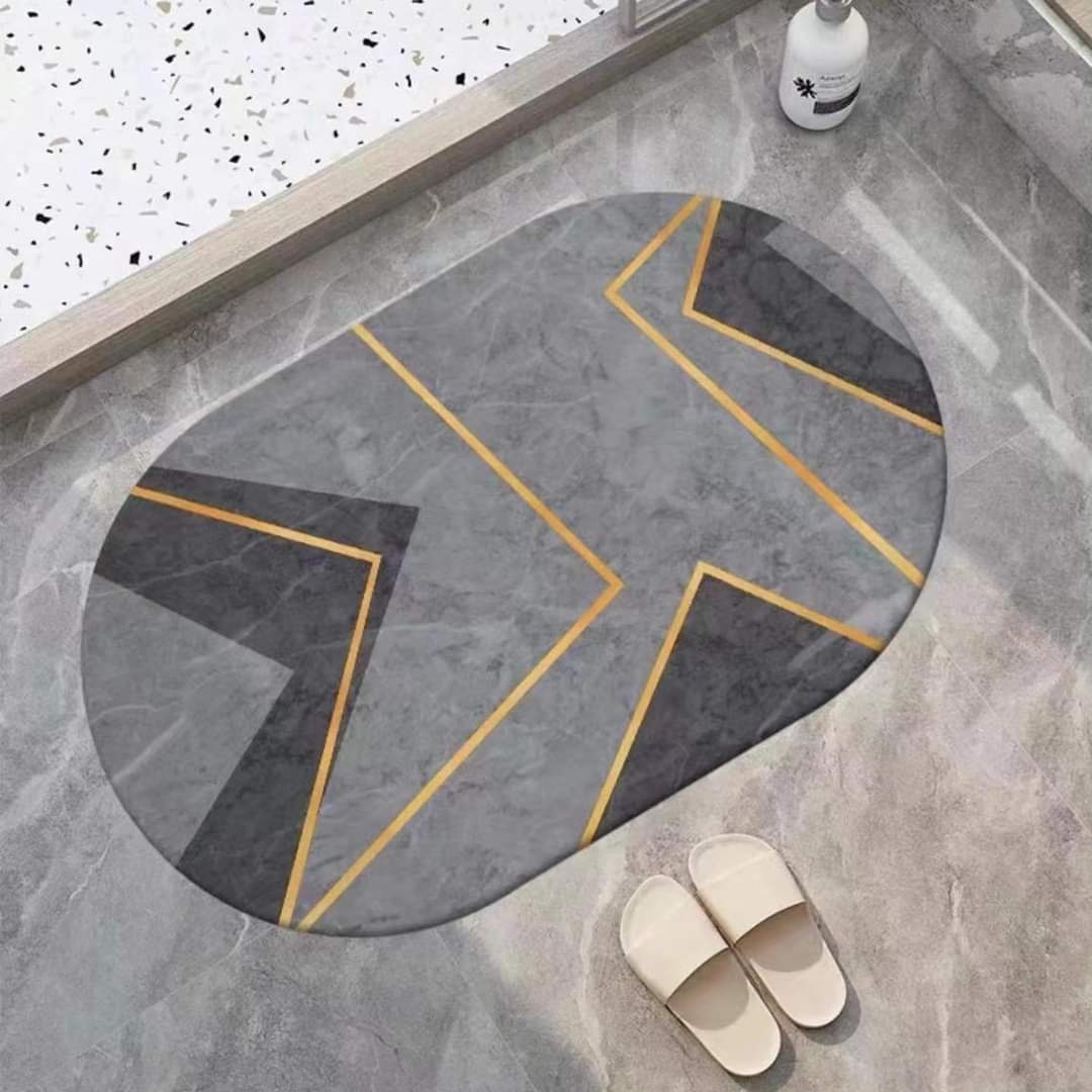 Oval Bathroom mats