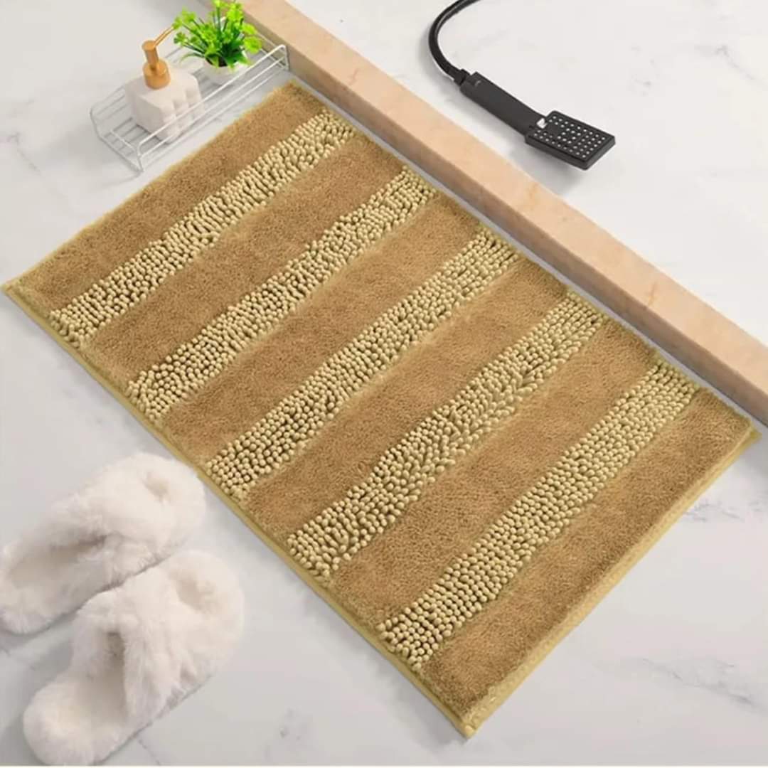 Chenille Bathroom mats