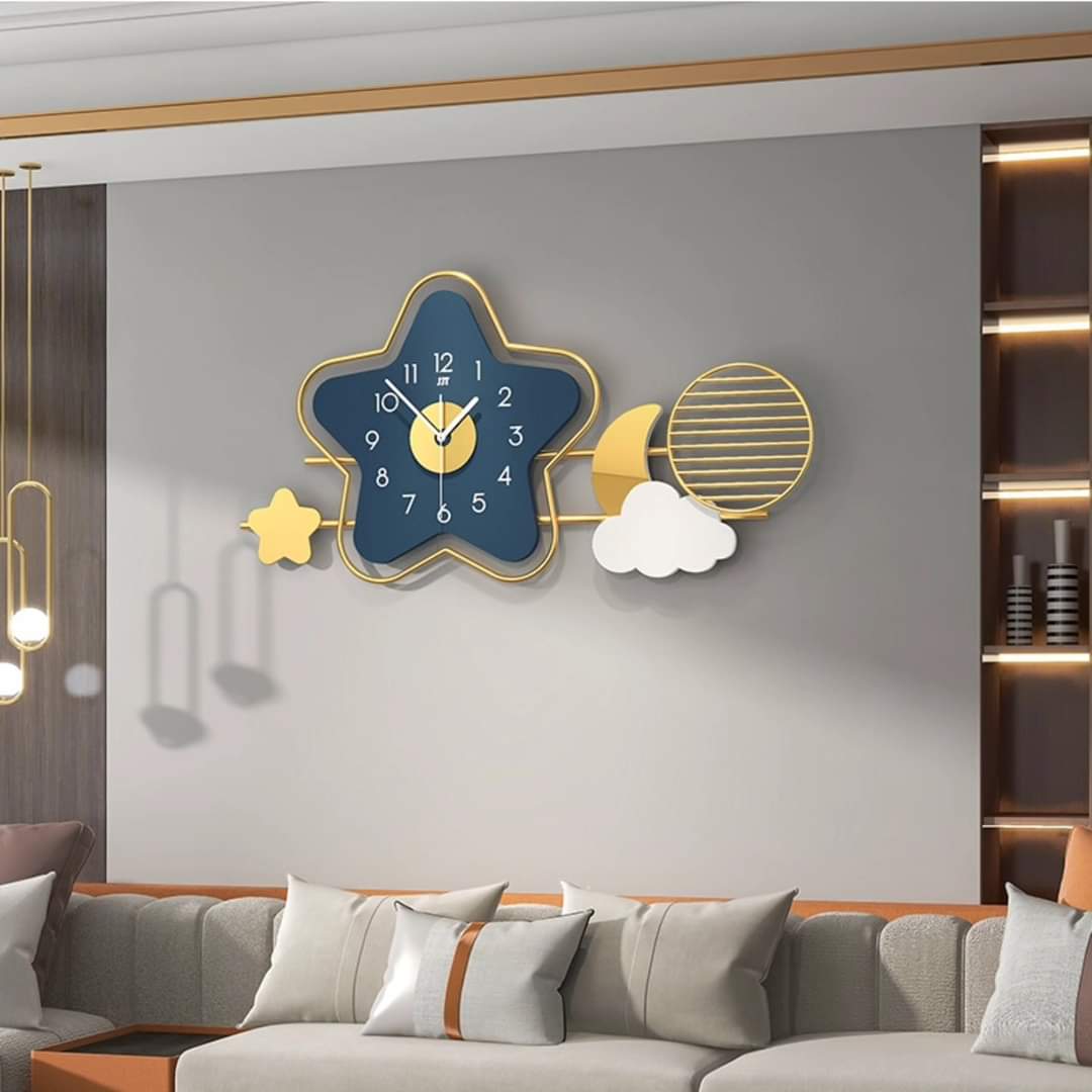 Star wall clock