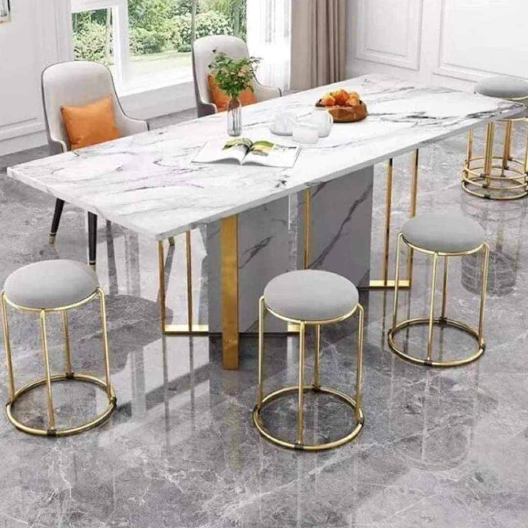 Artificial Velvet Household Stool