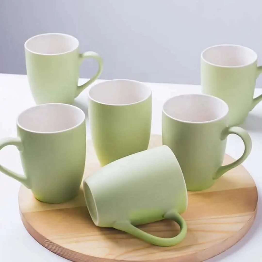 6pcs Ceramic Cups