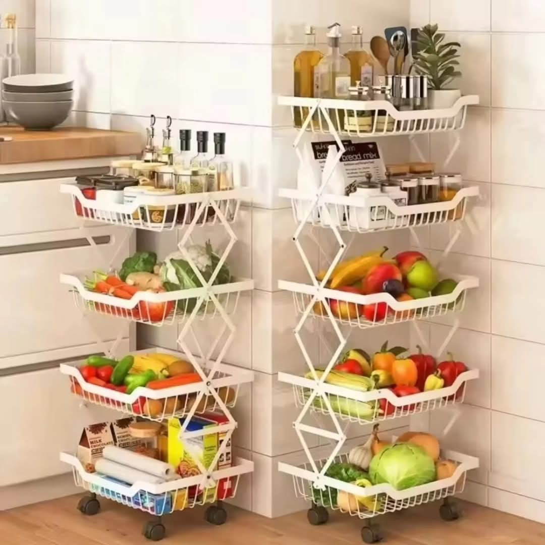 4 Layer kitchen rack