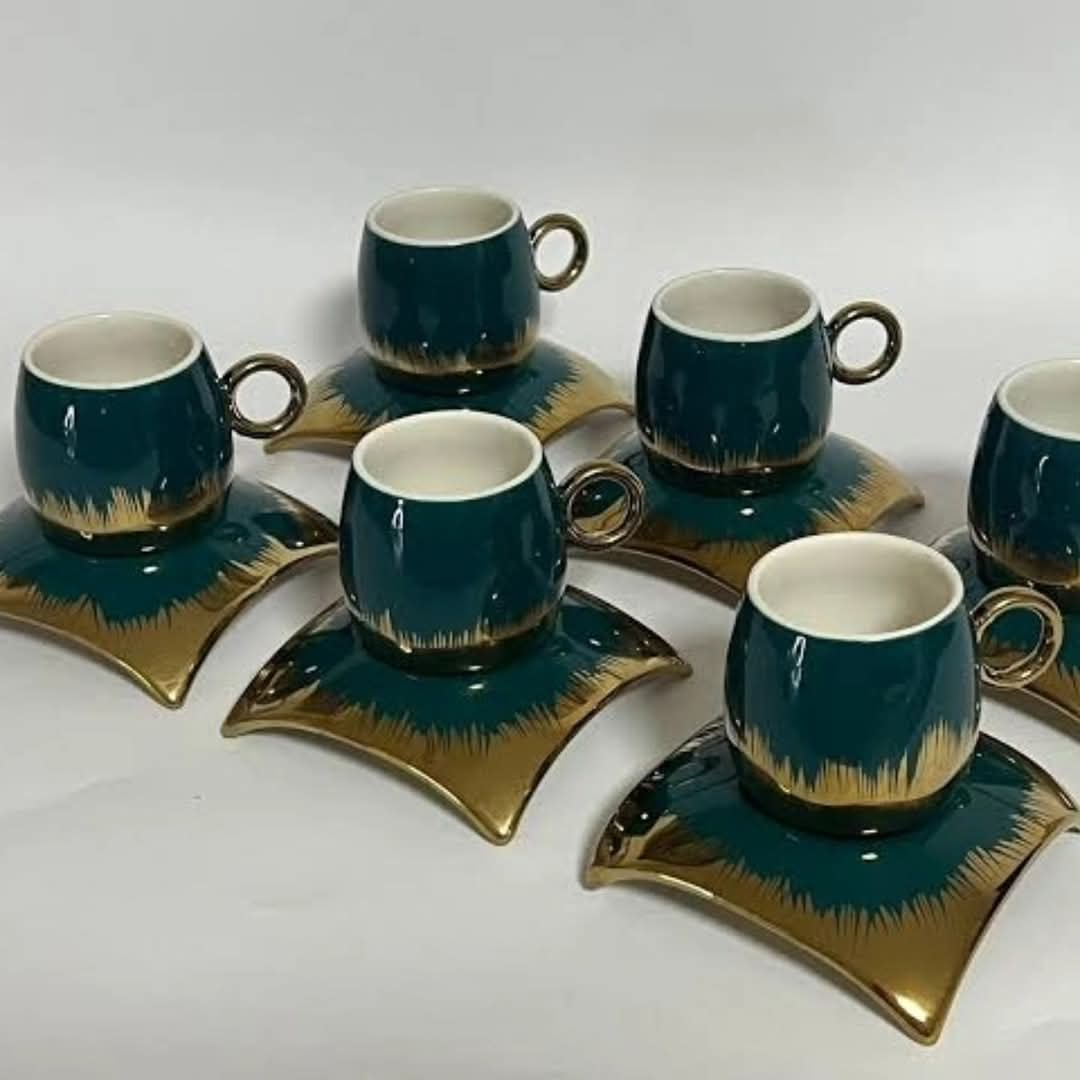 12pc cup saucer