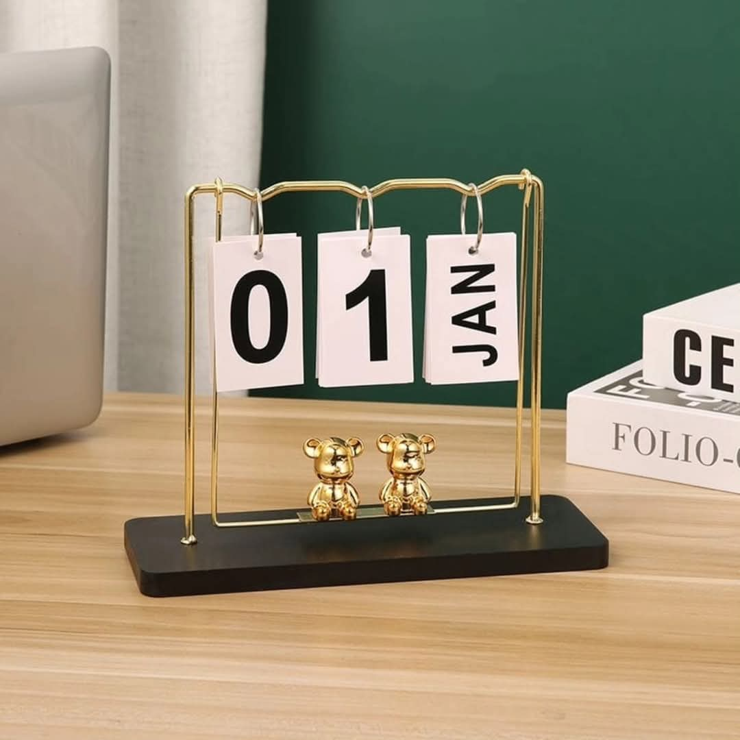 Wood And Iron Calendar