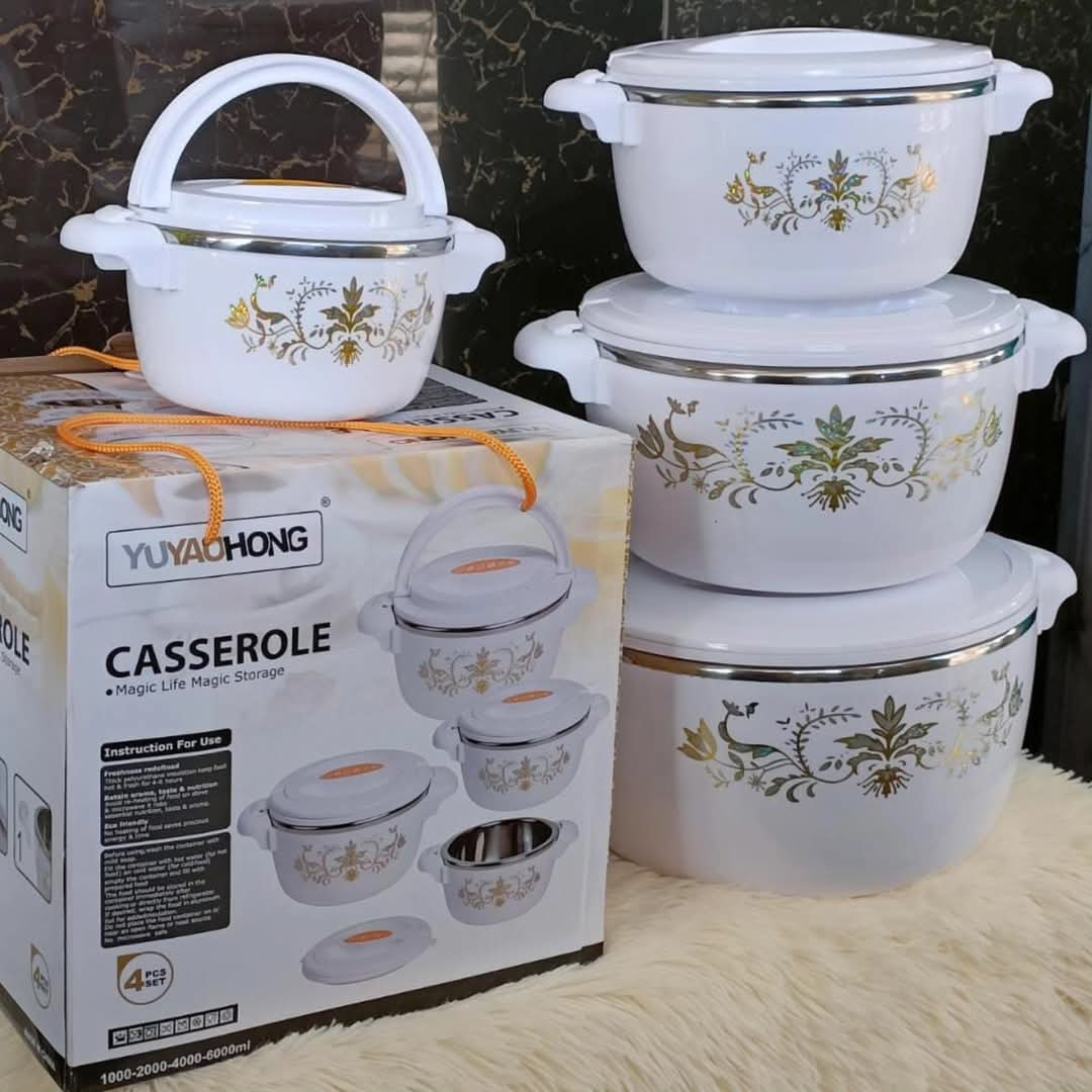 4Pcs Casserole set