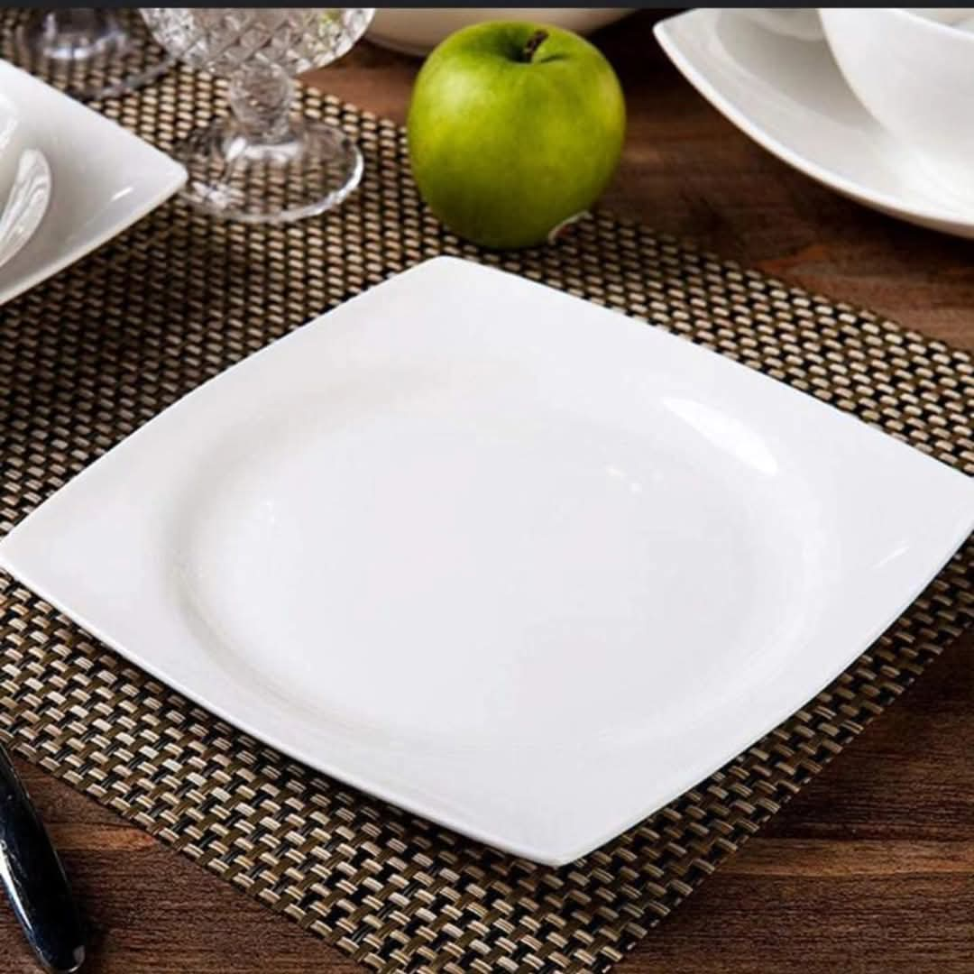 6pcs Square dinner plate