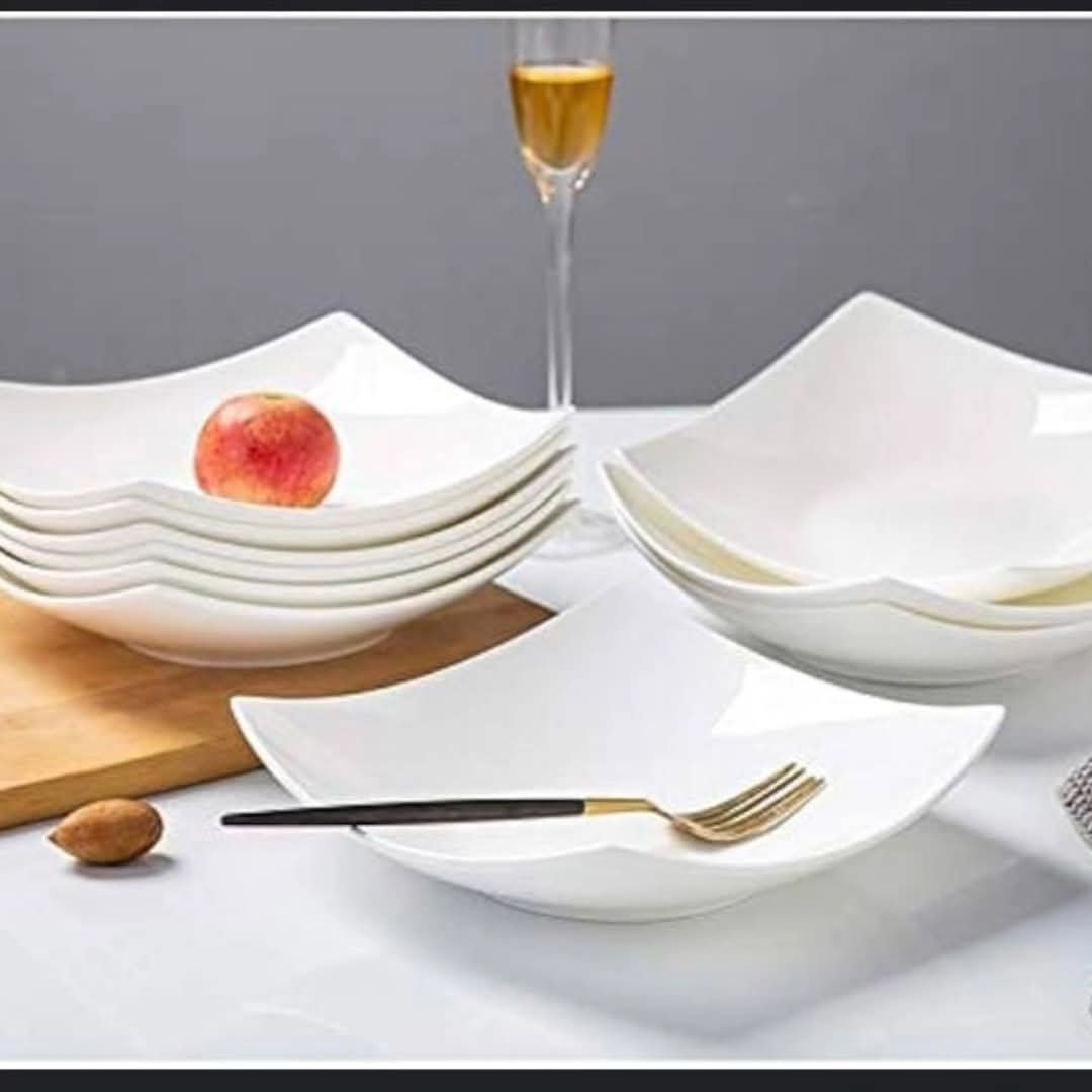 6pcs Square soup plate